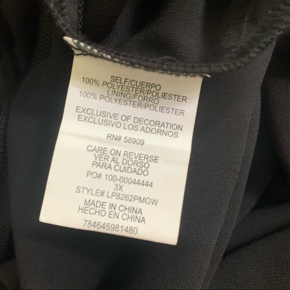 NWT Gibson Latimer Off Shoulder Jumpsuit 3X - Picture 12 of 13